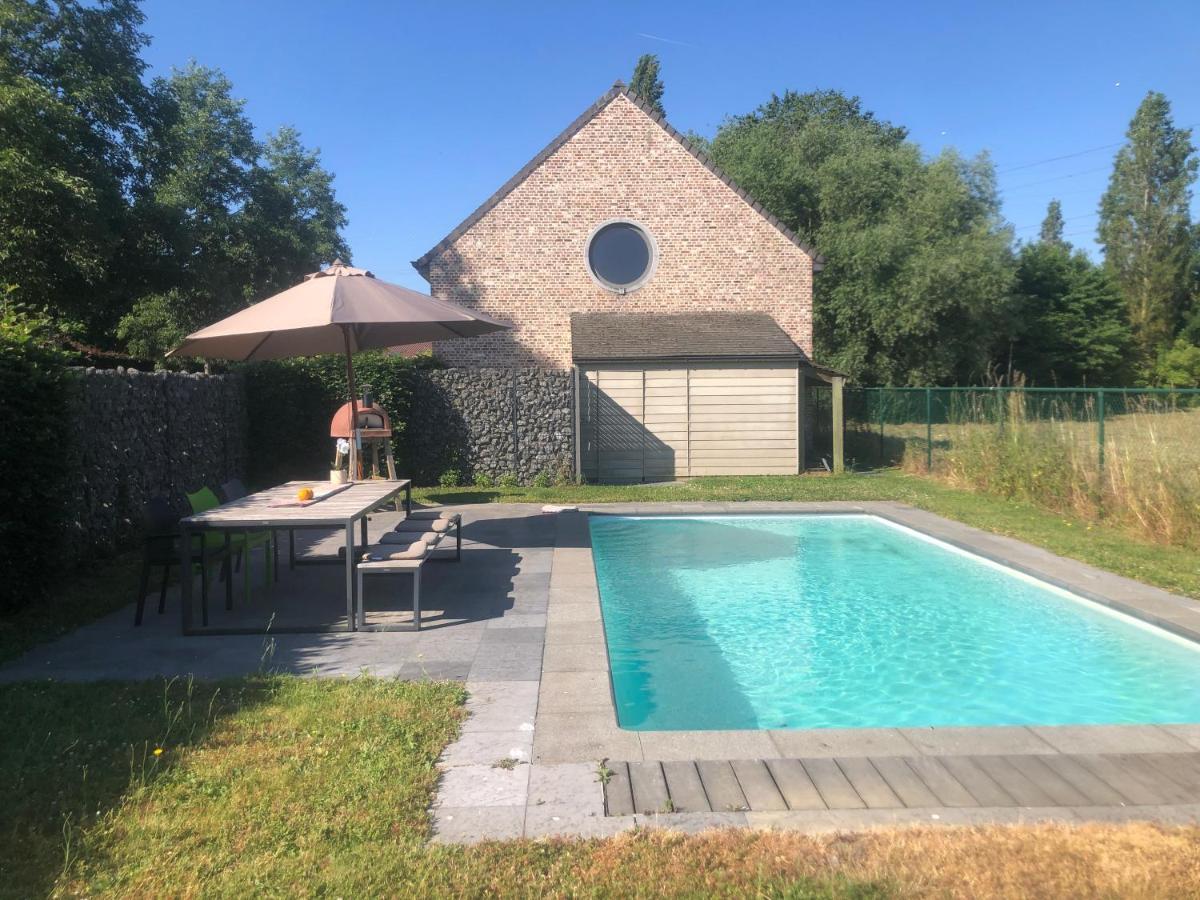 Landelijke Villa Met Zwembad En Gezellige Openhaard Zemst ภายนอก รูปภาพ